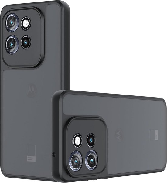 Coque en silicone souple et acrylique rigide pour Motorola Edge 50 Neo