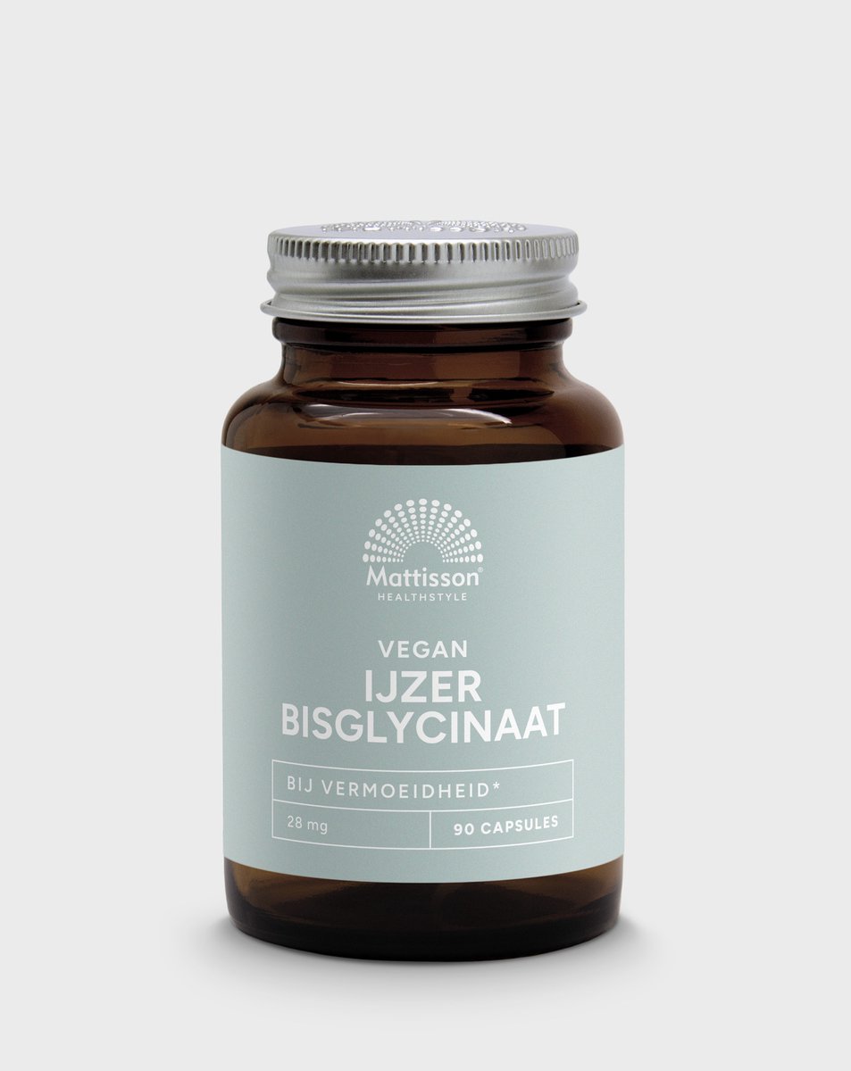 Goedkoopste Mattisson - IJzerbisglycinaat 28mg - 90 capsules
