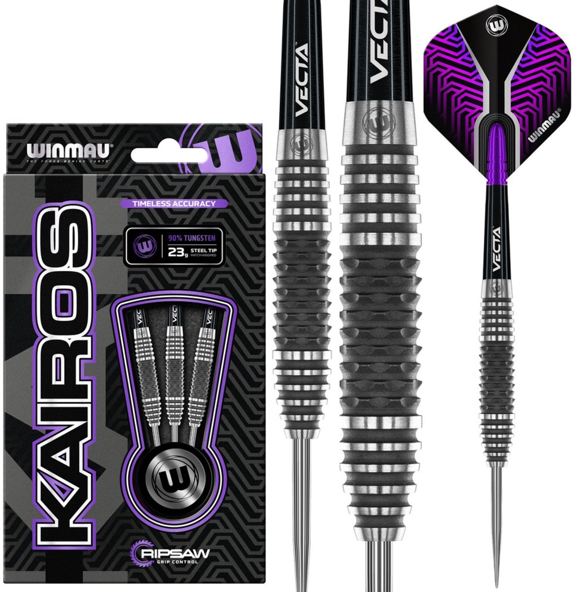 Winmau Kairos 01 90% - Dartpijlen