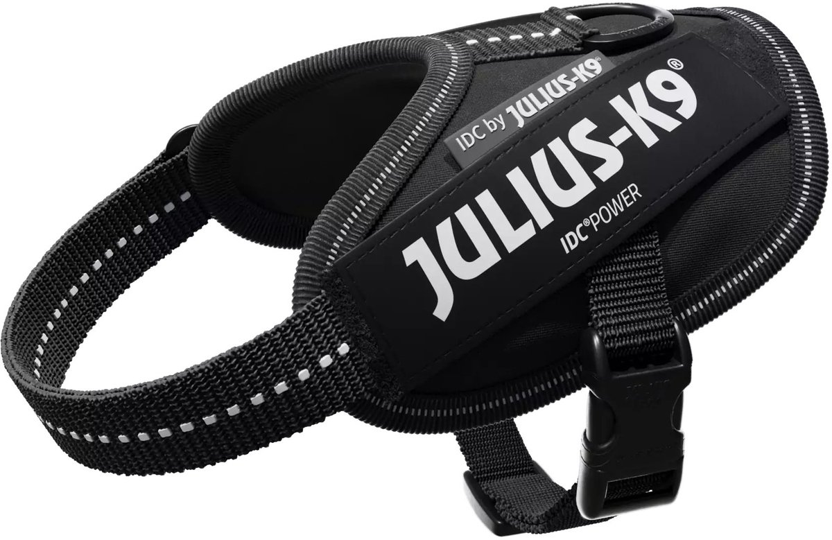 Bol.com Julius-K9 IDC Powertuig - Hondentuig - 2XS - Baby 2 - Zwart aanbieding