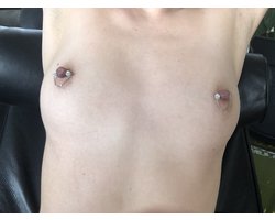 TOUCHEMOI fake tepelpiercing Cassandra Crystal | nikkelvrij tepeljuweel van DQ staal | fake piercings zonder magneten