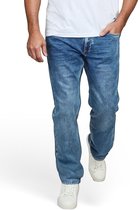 DENIMFY Heren Jeans Broeken DFAlvin regular/straight Fit Blauw Volwassenen Denim Jeansbroek Spijkerbroek heren