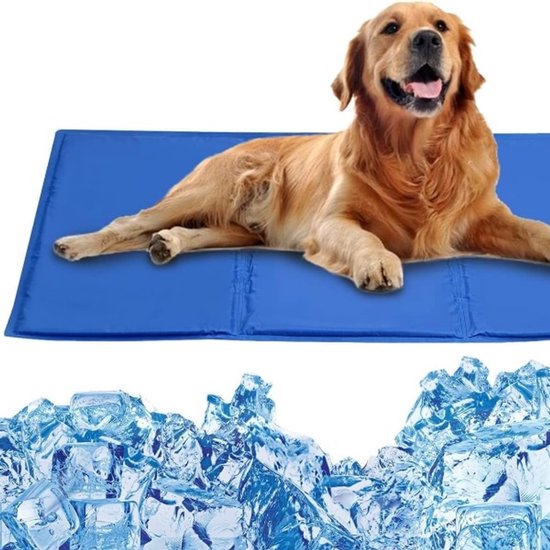 Harley - Koelmat Hond - Koelmat Kat - Koelmatten voor Honden - Koelkussen - Verkoelend Kussen - 90x50 cm - PAWCHILL