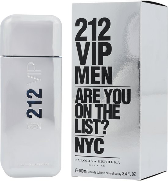 Carolina Herrera 212 VIP Men 100 ml Eau de Toilette - Herenparfum