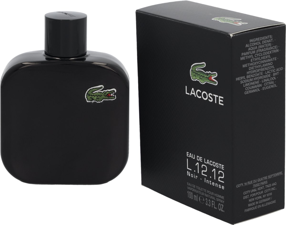 ⭐︎未開封⭐︎LACOSTE Eau de Lacoste L.12.12 NOIR Lacoste Eau de Lacoste L.12.12 Noir - Lacoste Eau de Lacoste Noir
