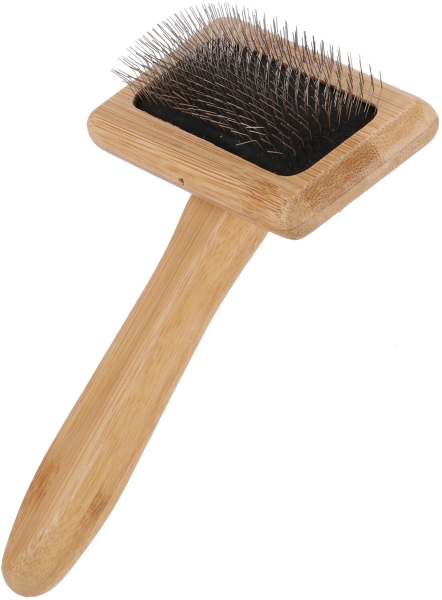 Beaubeau Slickerborstel Bamboo - Verzorging - 22x6 cm Medium