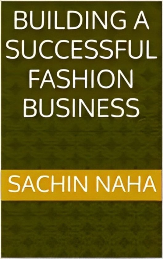 Building a Successful Fashion Business - cover