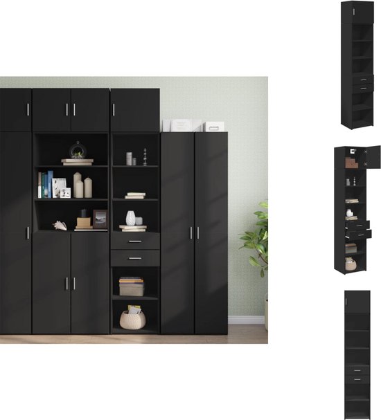 COSTWAY Badkamerkast vloerkast, multifunctionele