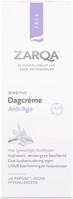 ZARQA Dagcrème Anti-Age 50 ml - hydrateert en verstevigt