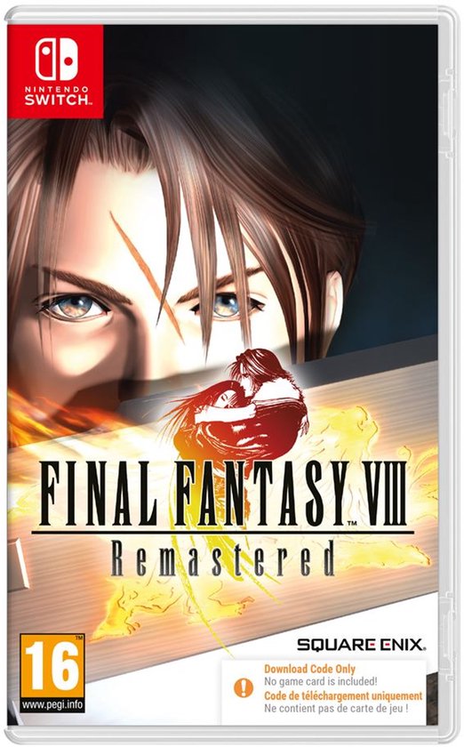 Final Fantasy VIII: Remastered - Nintendo Switch - Code in a box