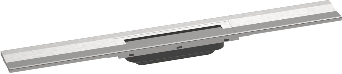 Hansgrohe RainDrain Flex - Douchegoot met rvs rooster 700, wandmodel, inkortbaar, geborsteld rvs 56050800