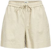 Pantalon Object Objviggo Mw Lo Shorts Noos 23045713 Humus Femme Taille - W34