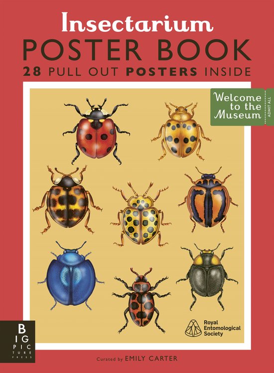 Welcome To The Museum- Insectarium Poster Book - cover