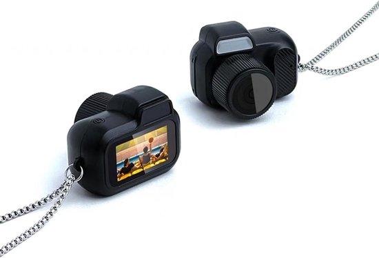 16MP 1080P Digitale Camera, 2,4 Inch Kleuren LCD-scherm Vlogcamera, Pocketcompactcamera voor Kinderen, Videocamera Kleine CCD-camera Ondersteuning Tot 128 GB