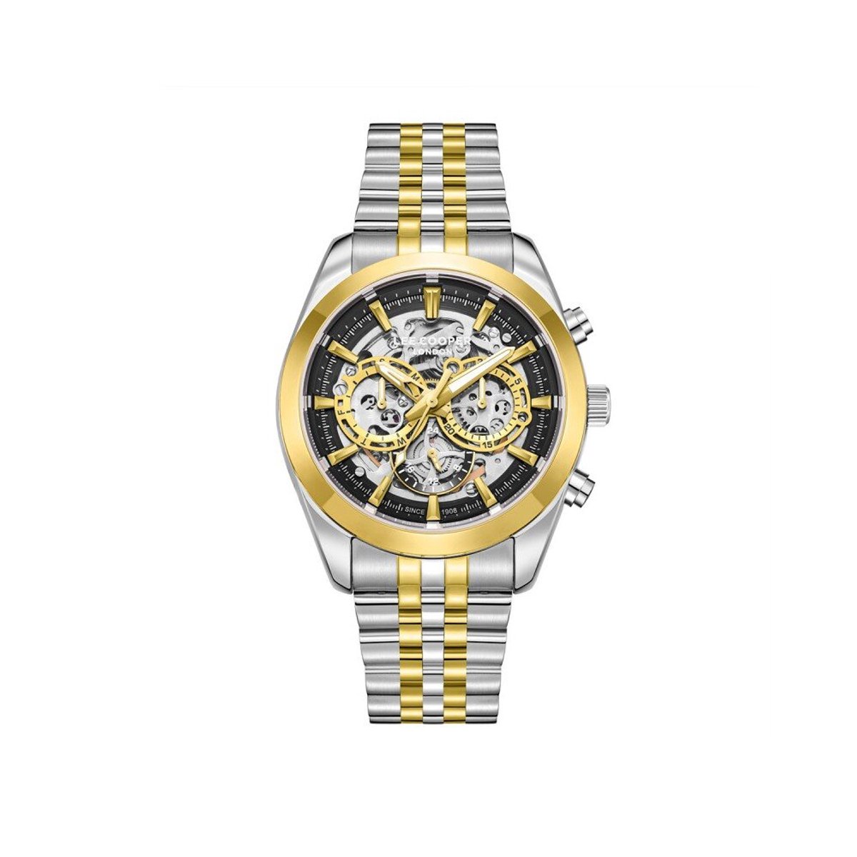 Lee Cooper - LC08176.250 - Polshorloge - Heren - Automatisch - Finley