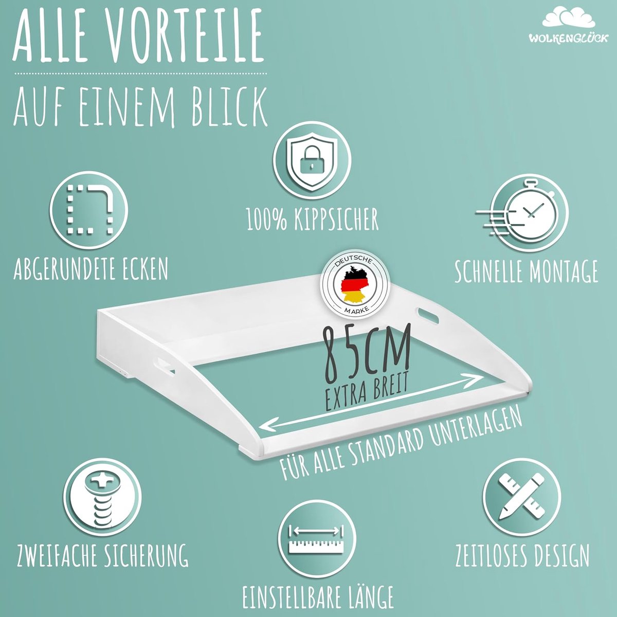 Commode Baby - Verzorgingstafel - Luiertafel - Babykamer – foto 6