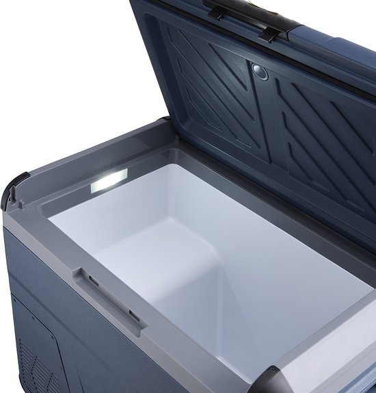 Evolar Elektrische Compressor Koelbox - 45L - 12V en 230 volt - Coolbox - Donker Blauw van Merkloos — afbeelding 4