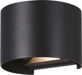 EGLO Calpino 3 Wandlamp - LED - IP54 - Binnen|Buiten - Zwart
