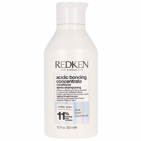 Redken Après-Shampoing Acidic Bonding Concentrate – Redonne de la vitalité aux cheveux abîmés  – 300 ml