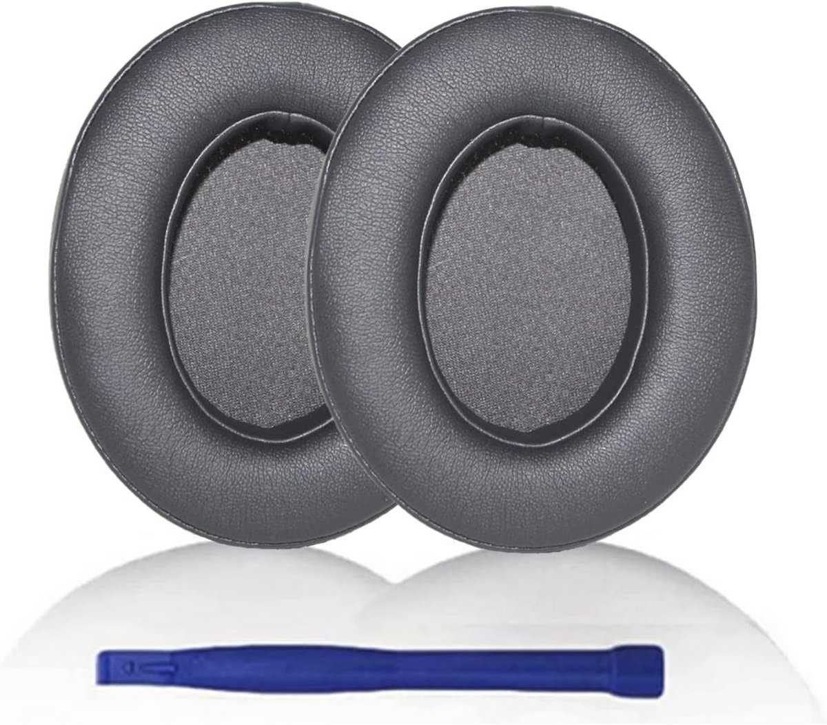 Vervangende Oorkussens voor Hoofdtelefoons - Compatibel met Studio 2.0 en Studio 3 - Comfortabele en Duurzame Oorkussens (Titanium Grijs)