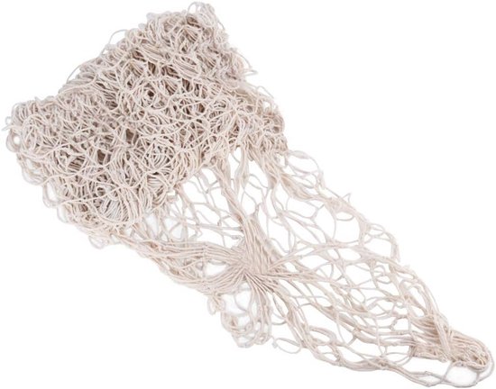 Visnet Wanddecoratie 150 x 200 cm - Decoratief Net voor Foto's en Feesten - Beige — afbeelding 4