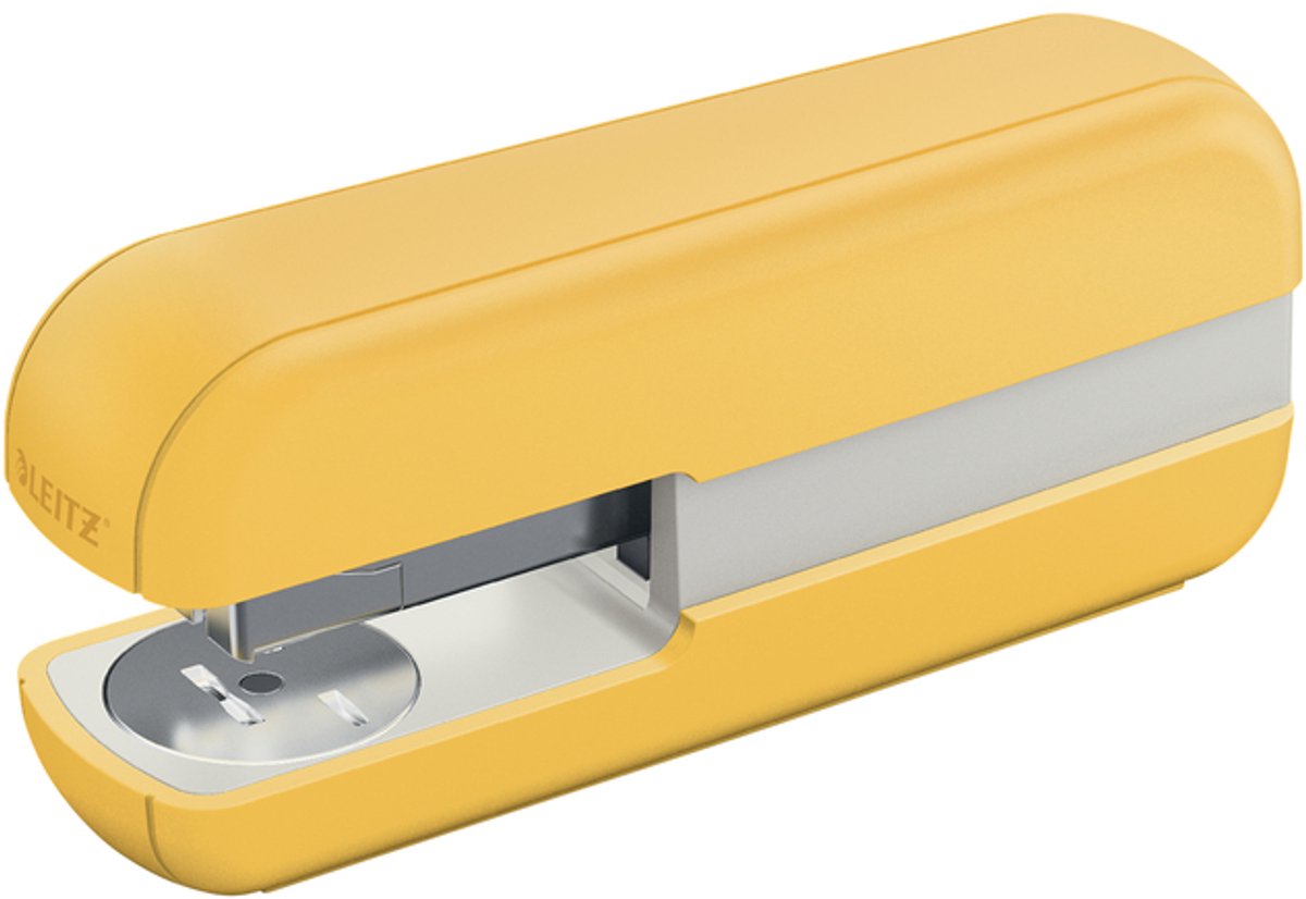 Nietmachine leitz cosy 30 vel 24/6 fluweel geel | 24 stuks