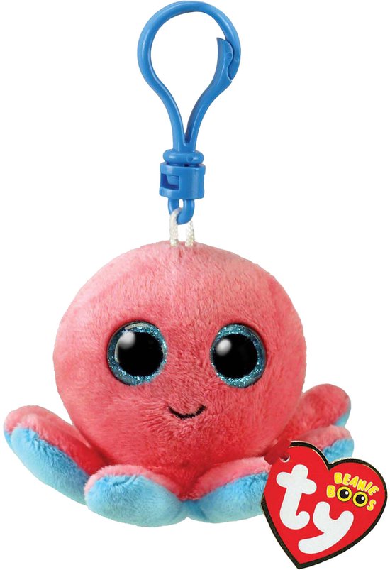 Ty Beanie Boo's Clip Sheldon Octopus 7cm