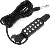 Alnicov Gitaar Pickup Hout Piezo Contact Microfoon Pickup Voor Gitaar Viool Banjo Mandoline Ukulele Gitaar, esdoornhout