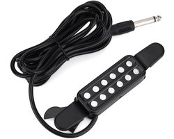 Sound hole pickup voor akoestische gitaar met klassieke transducer en ingebouwde volumeregeling voor helder en natuurlijk geluid tijdens optredens en opnames