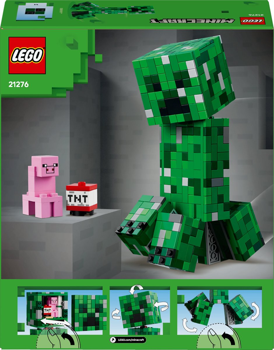 LEGO Minecraft De Creeper Actiefiguur Bouwpakket - 21276 — afbeelding 16