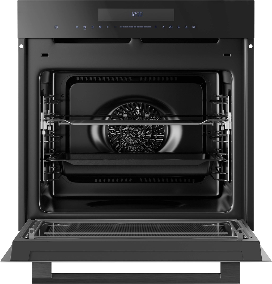 Inventum IMC6035GT - Inbouw combi-oven - Hetelucht - Magnetron - Grill - 72 liter - 60 cm hoog - Tot 250 graden - Zwart — afbeelding 2