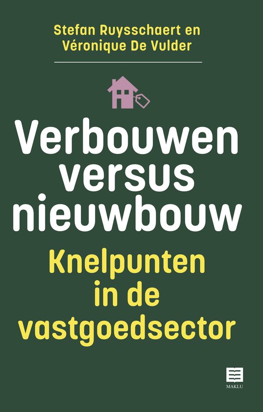 Verbouwen versus nieuwbouw - cover