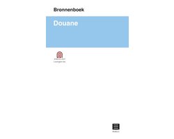Omslag van Douane - Bronnenboek