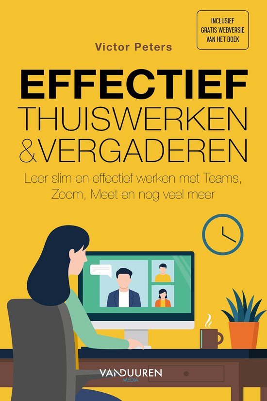 Effectief thuiswerken en online vergaderen - cover