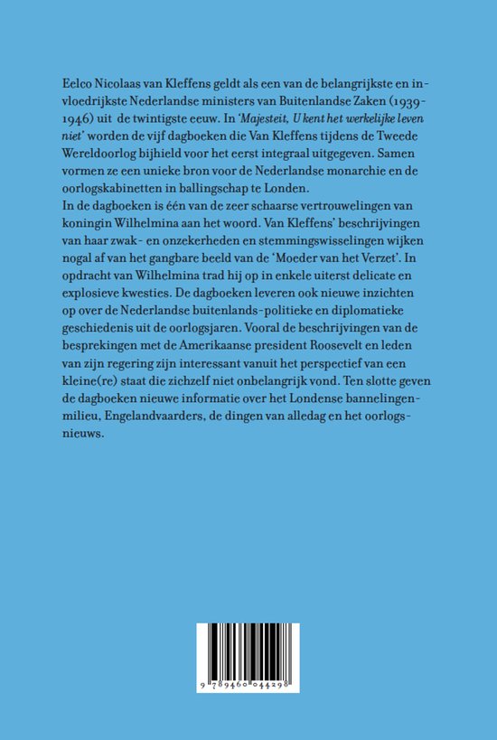 ‘Majesteit, U kent het werkelijke leven niet’