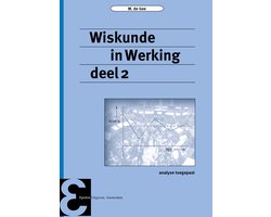Omslag van Epsilon uitgaven 49 - Wiskunde in Werking deel 2
