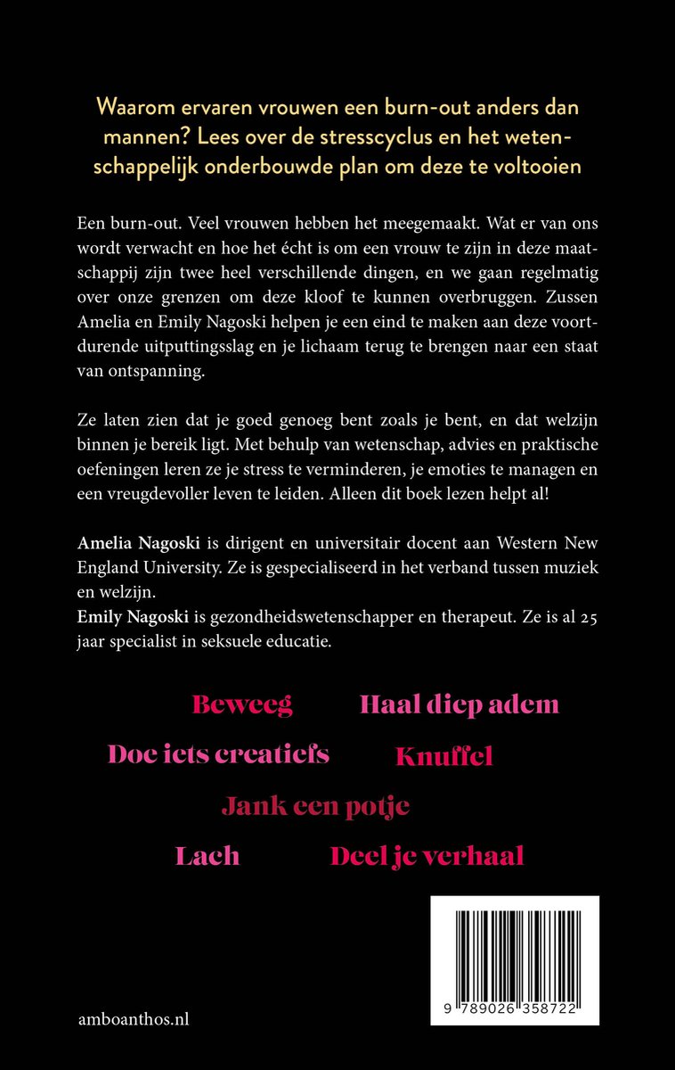 Burnout - back cover