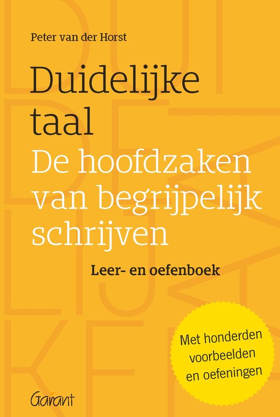 Duidelijke taal - - cover