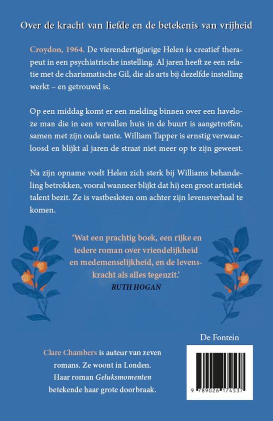 Achterkant van het boek Een Vriendschap. Tekst over de kracht van liefde, betekenis van vrijheid, en quotes. "Wat een prachtig boek."