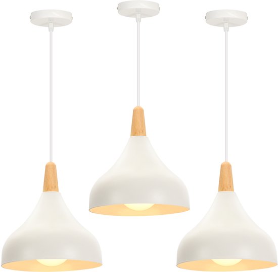 Plafonnier de style moderne Lampes suspendues en fer LED créatives simples pour