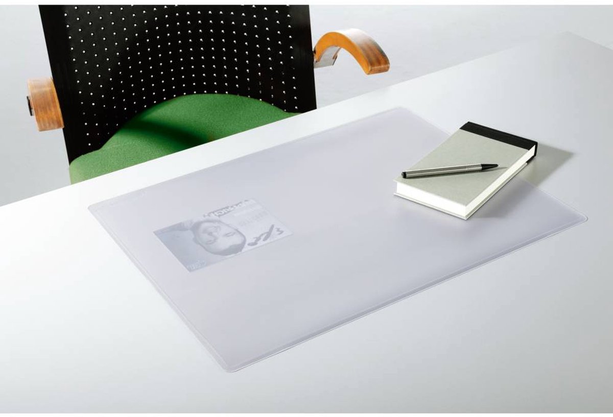 Durable onderlegger Duraglas formaat 50 x 65 cm