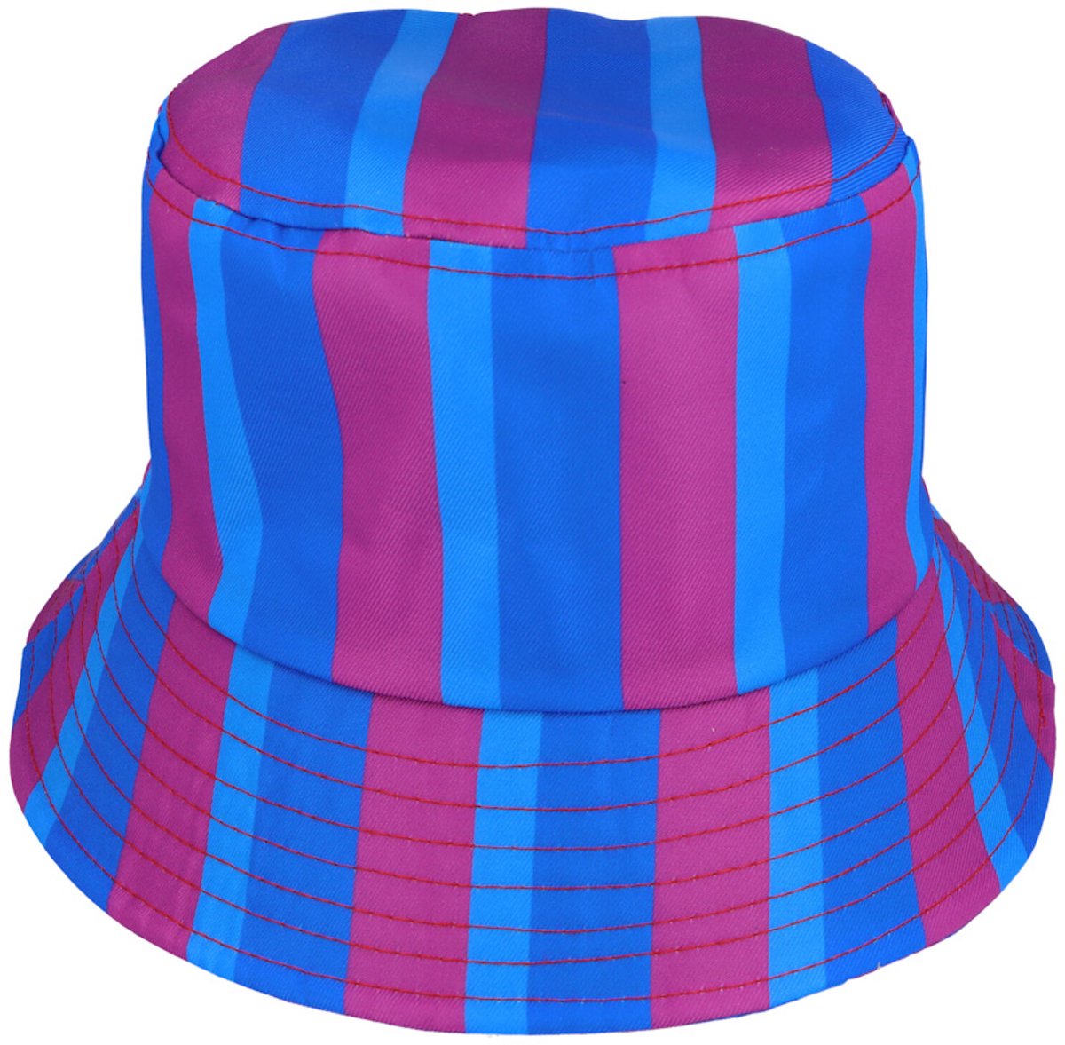 Henbrandt - Sunset Biseksueel Bucket Hat - Hoofddeksel voor Pride Evenementen - LGBTQ+ - Regenboog Buckethat Bi seksueel - Regenbooghoed voor Volwassenen - Perfect voor Gay Pride Parades en Festivals - Polyester Hoed - One Size