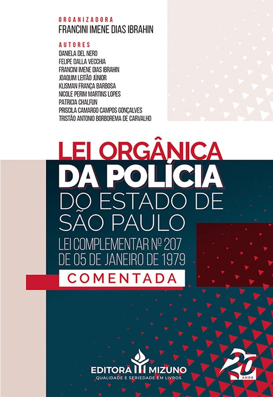 Lei Orgânica da Polícia do Estado de São Paulo - cover