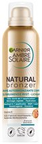 Garnier Ambre Solaire Natural Bronzer Body Mist - Zelfbruiner voor Gezicht met Vitamine E en Voedende Abrikozenolie - 150ml