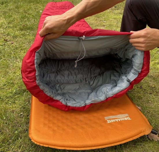 SirJoseph slaapzak dekenmodel Pumori 800 Quilt 170 - Rood van SirJoseph — afbeelding 2