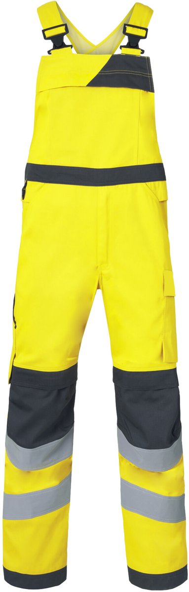 HAVEP Amk overall High Vis 20447 - Fluo Geel/Charcoal - 58