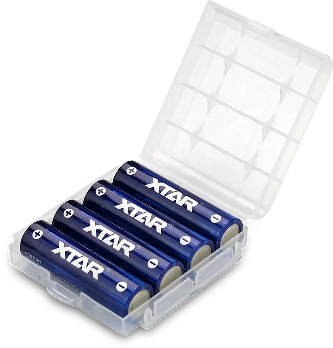 1,5V AA Li-ion Oplaadbare Batterijen – Set van 4 – 2500mAh per stuk – Met Beveiliging tegen Overladen