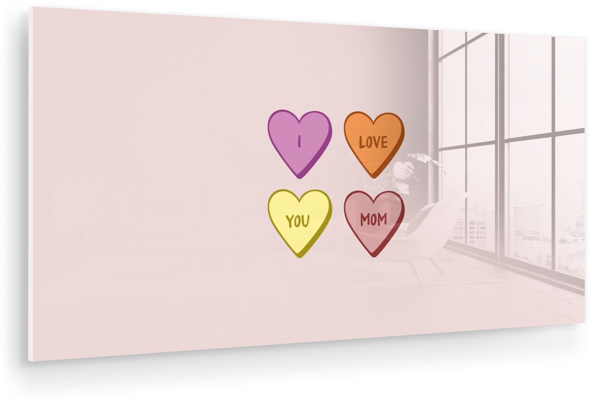 Hartjes - Pastel - Liefde - Moeder