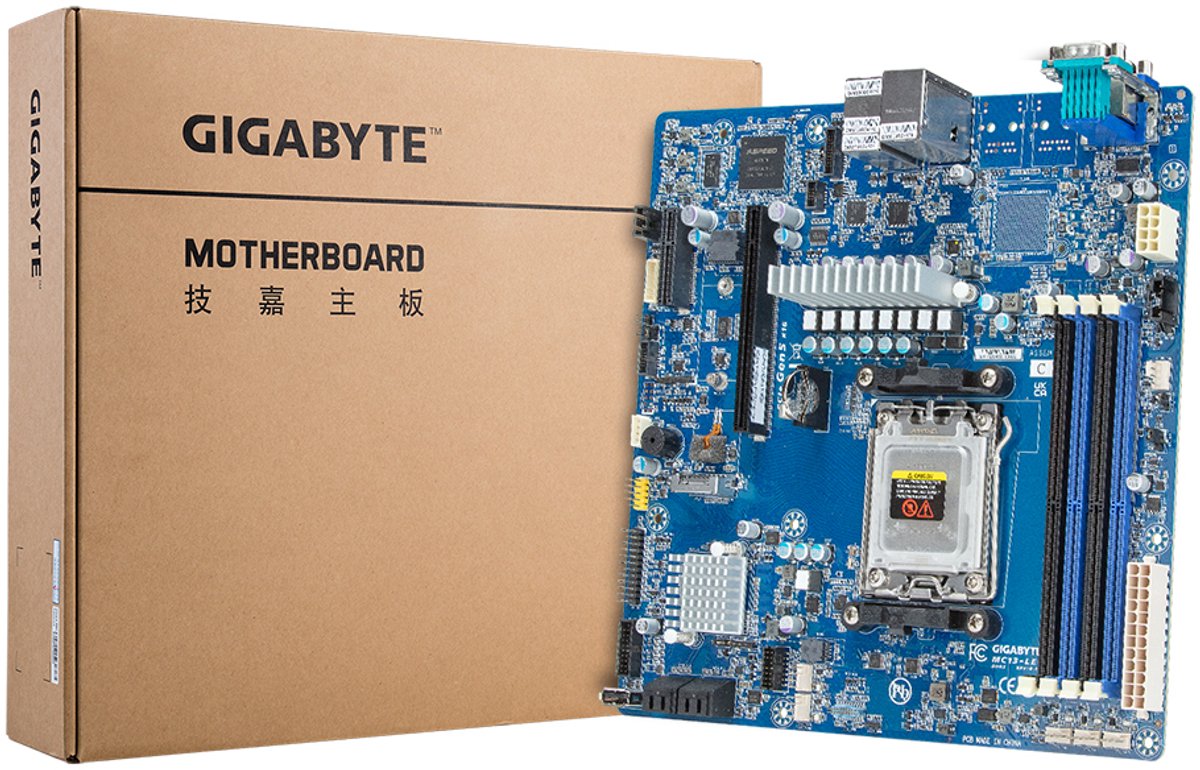 Gigabyte Mc13-Le0 Moederbord Amd B650 Socket Am5 Micro Atx - afbeelding 2