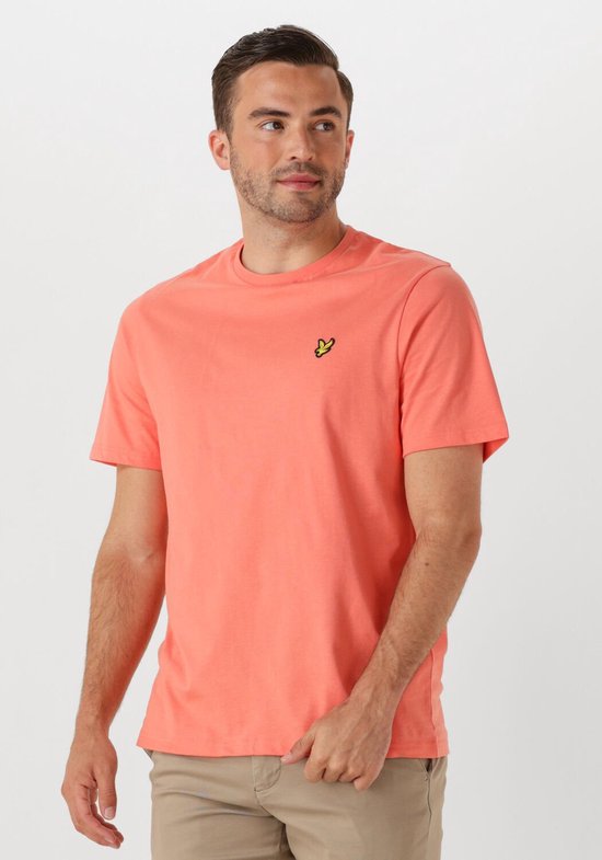T-shirt uni Lyle & Scott Polos et T-shirts Homme - Polo - Corail - Taille L